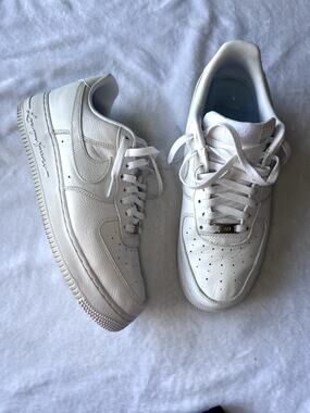 Nike NOCTA Air Force 1 Triple White Mens Size 10.5 AF1